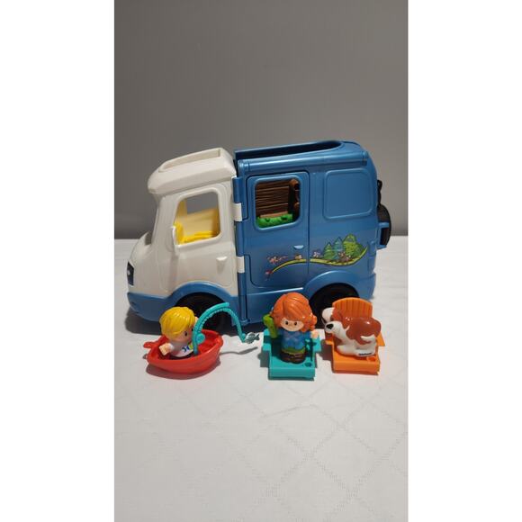 Fisher Price Little People Songs & Sounds Camper RV Complete Works - Picture 6 of 10